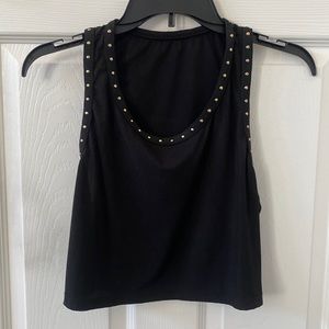 small black and gold tank from shein